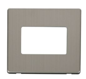 SCP403SS  Definity 1 Gang Triple Aperture Cover Plate
